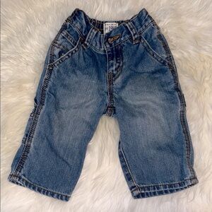 6/9m boys carpernter Stylish Blue Denim boys  Jeans adjustable waist